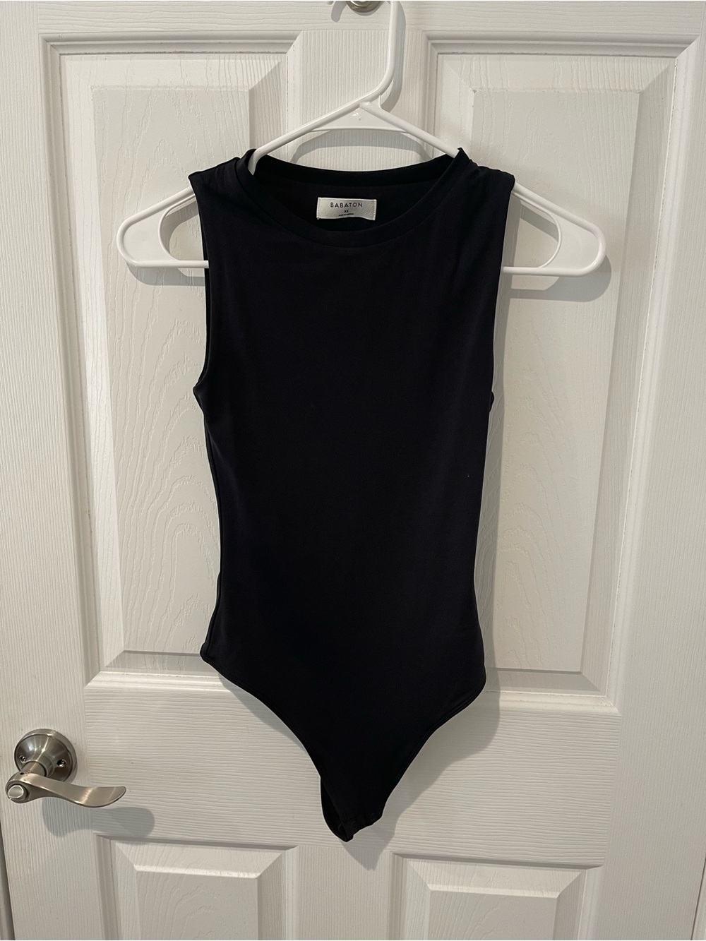 Aritzia Babaton Black Sleeveless Bodysuit XS Excellent condition